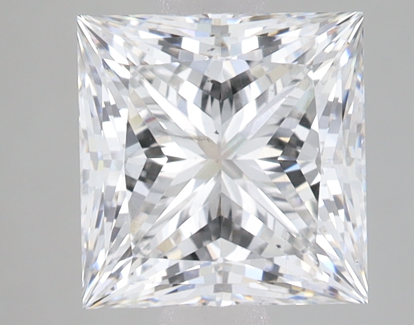 Lab Grown 3.02 Carat, E Colour, <br/>VS2 Clarity PRINCESS Diamond