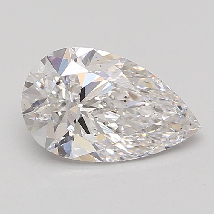 Lab Grown 2.01 Carat, E Colour, <br/>SI1 Clarity PEAR Diamond