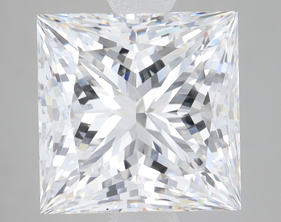 Lab Grown 4.47 Carat, D Colour, <br/>VS2 Clarity PRINCESS Diamond