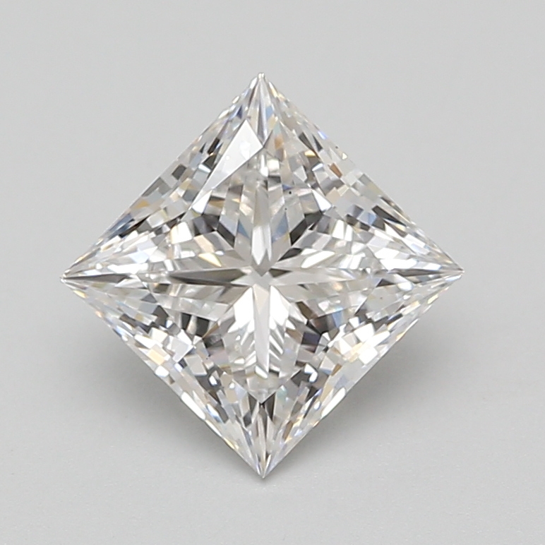 Lab Grown 2.51 Carat, E Colour, <br/>VS2 Clarity PRINCESS Diamond