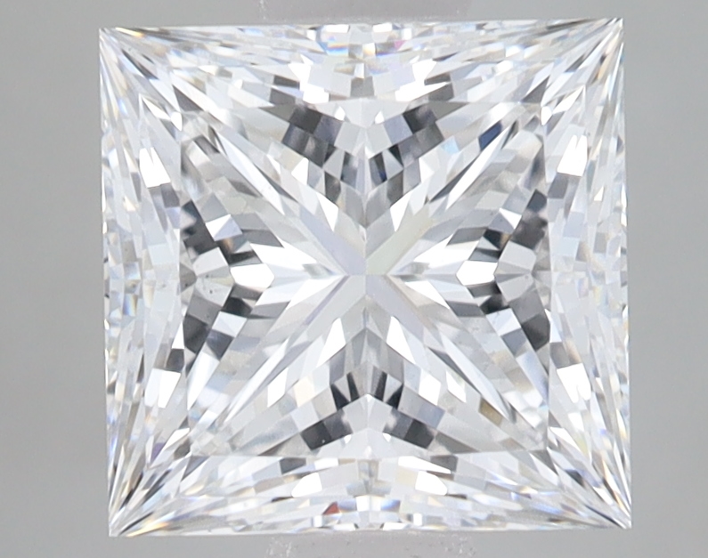 Lab Grown 2.7 Carat, E Colour, <br/>VS1 Clarity PRINCESS Diamond