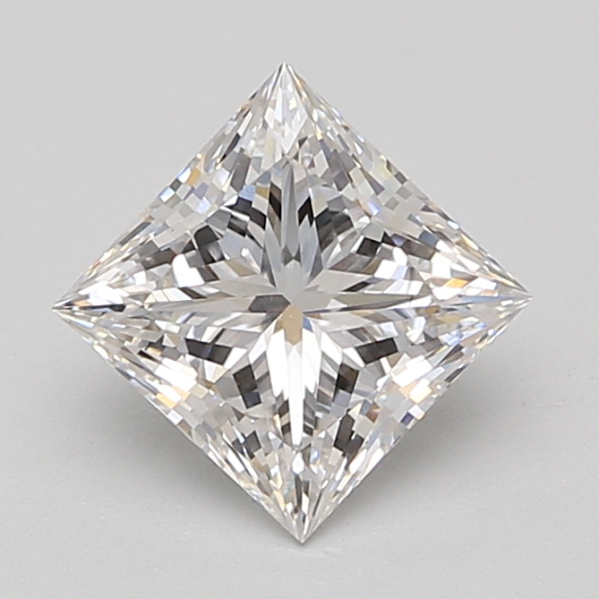 Lab Grown 2.07 Carat, E Colour, <br/>VS1 Clarity PRINCESS Diamond