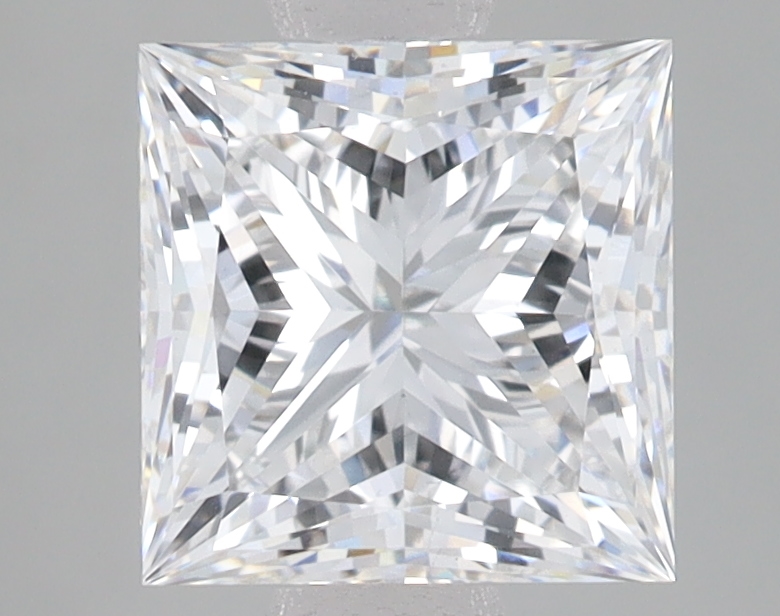 Lab Grown 2.52 Carat, E Colour, <br/>VS1 Clarity PRINCESS Diamond