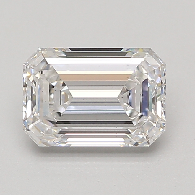 Lab Grown 2.08 Carat, D Colour, <br/>VS2 Clarity EMERALD Diamond