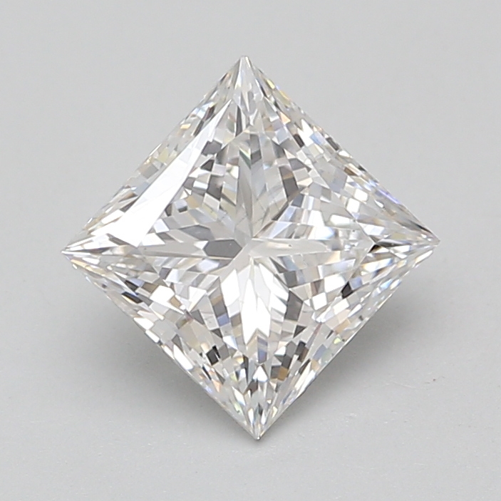 Lab Grown 2.09 Carat, E Colour, <br/>VS1 Clarity PRINCESS Diamond