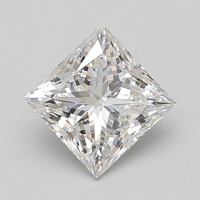 Lab Grown 2.06 Carat, E Colour, <br/>VS1 Clarity PRINCESS Diamond