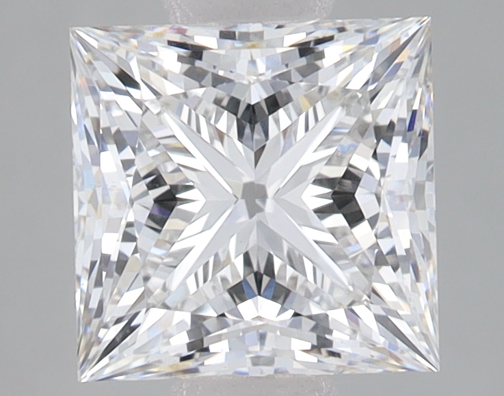 Lab Grown 2.07 Carat, E Colour, <br/>VS1 Clarity PRINCESS Diamond