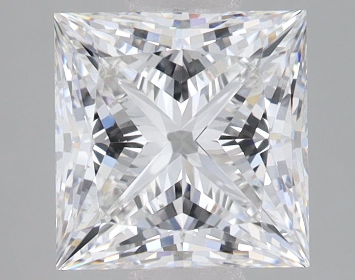 Lab Grown 2.07 Carat, E Colour, <br/>VS1 Clarity PRINCESS Diamond