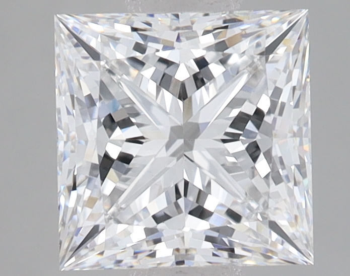 Lab Grown 2.08 Carat, E Colour, <br/>VS1 Clarity PRINCESS Diamond