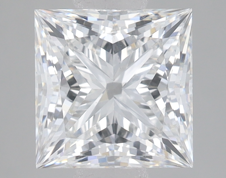 Lab Grown 2.09 Carat, E Colour, <br/>VS1 Clarity PRINCESS Diamond