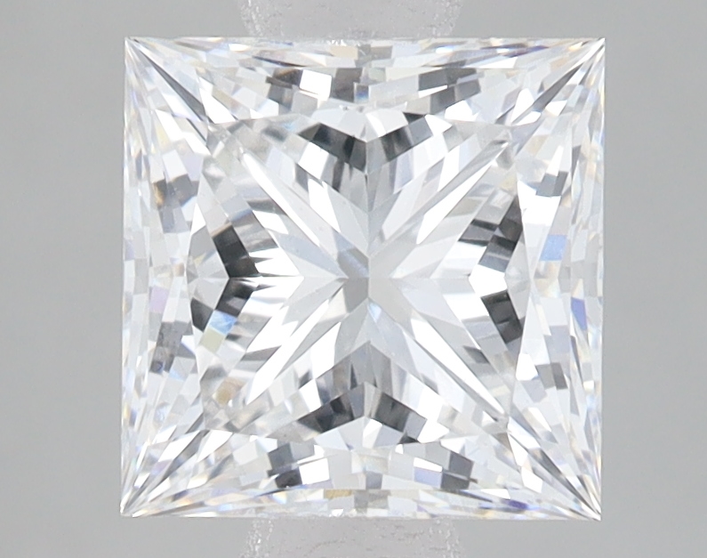 Lab Grown 2.58 Carat, E Colour, <br/>VS1 Clarity PRINCESS Diamond