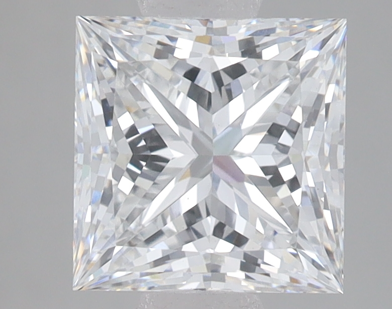 Lab Grown 2.53 Carat, E Colour, <br/>VS1 Clarity PRINCESS Diamond