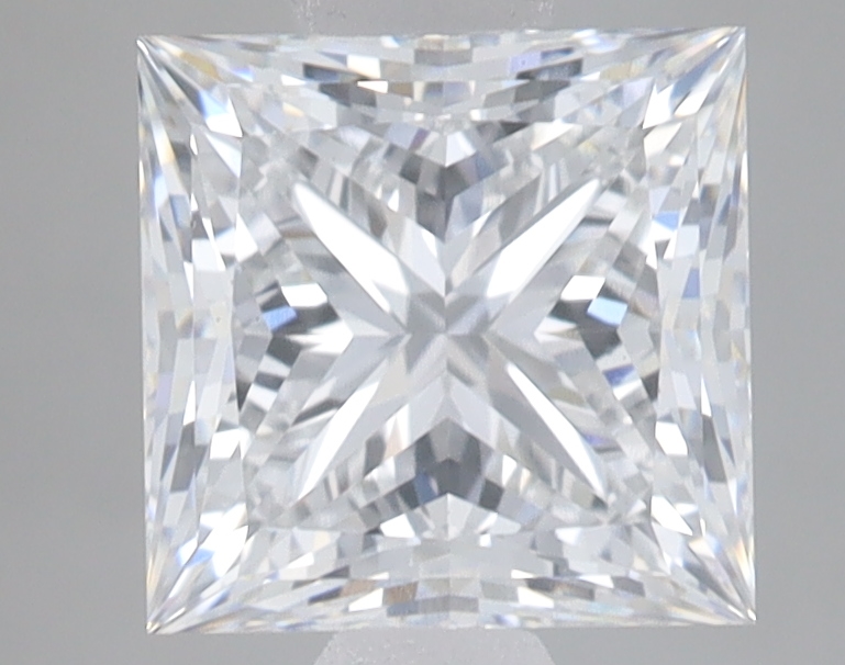 Lab Grown 2.75 Carat, D Colour, <br/>VS2 Clarity PRINCESS Diamond