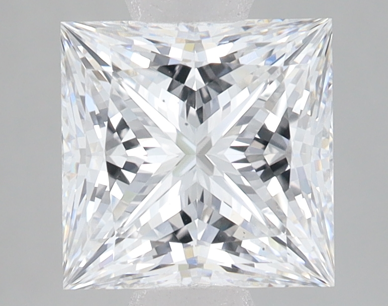 Lab Grown 2.55 Carat, E Colour, <br/>VS1 Clarity PRINCESS Diamond
