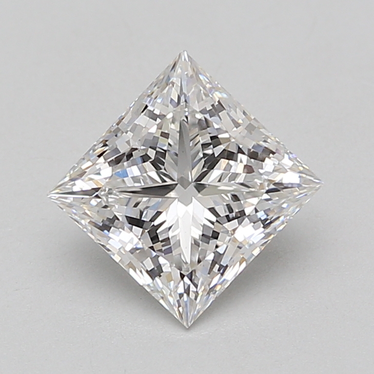 Lab Grown 2.08 Carat, E Colour, <br/>VS1 Clarity PRINCESS Diamond