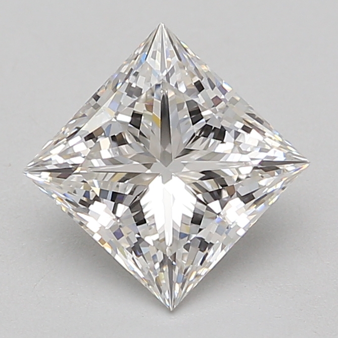 Lab Grown 2.48 Carat, E Colour, <br/>VS1 Clarity PRINCESS Diamond