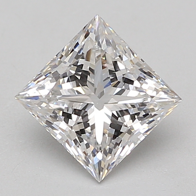 Lab Grown 2.08 Carat, E Colour, <br/>VS1 Clarity PRINCESS Diamond