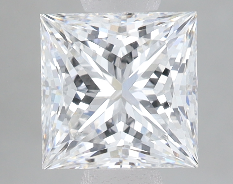Lab Grown 2.08 Carat, E Colour, <br/>VS1 Clarity PRINCESS Diamond