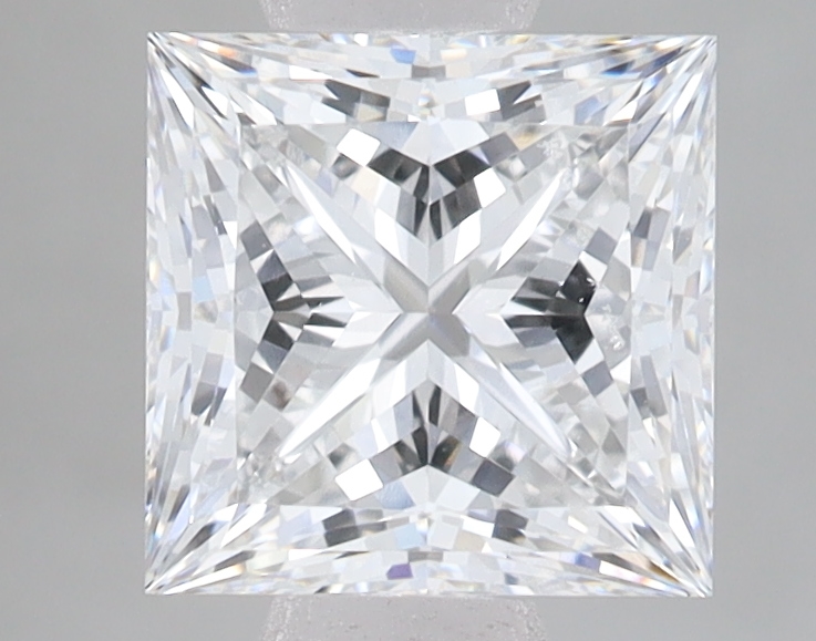Lab Grown 2.09 Carat, E Colour, <br/>VS1 Clarity PRINCESS Diamond