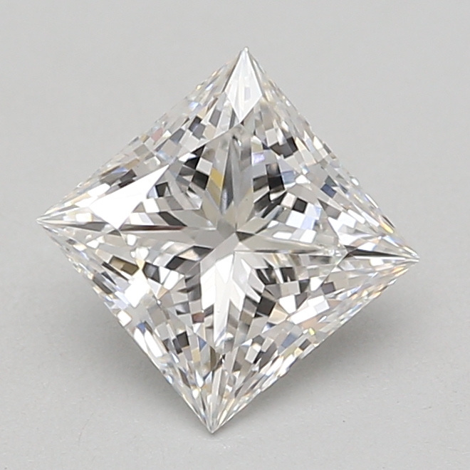 Lab Grown 2.07 Carat, E Colour, <br/>VS1 Clarity PRINCESS Diamond