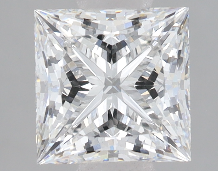 Lab Grown 2.09 Carat, E Colour, <br/>VS1 Clarity PRINCESS Diamond