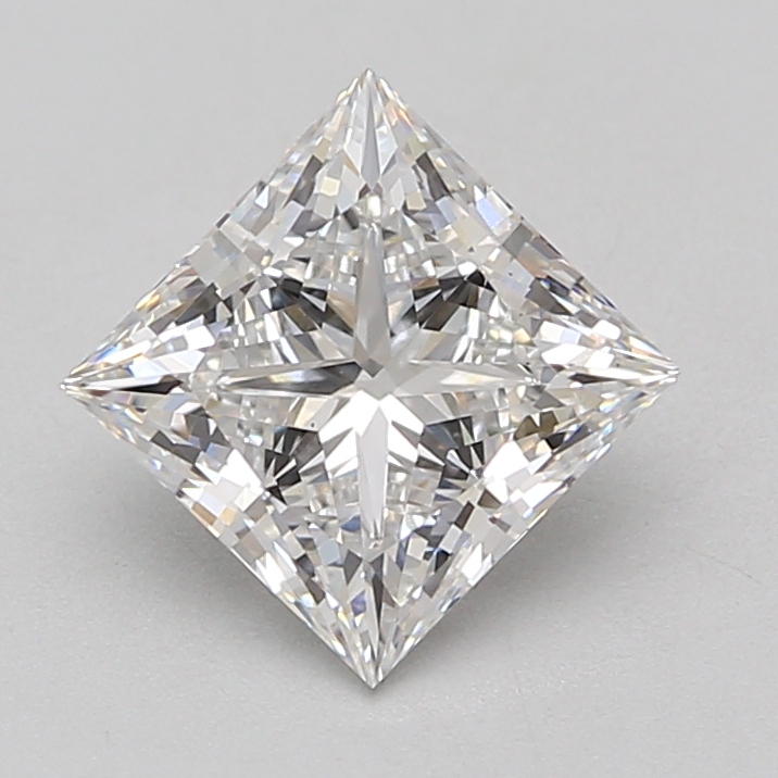 Lab Grown 2.51 Carat, E Colour, <br/>VS1 Clarity PRINCESS Diamond