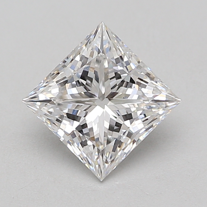 Lab Grown 2.09 Carat, E Colour, <br/>VS1 Clarity PRINCESS Diamond