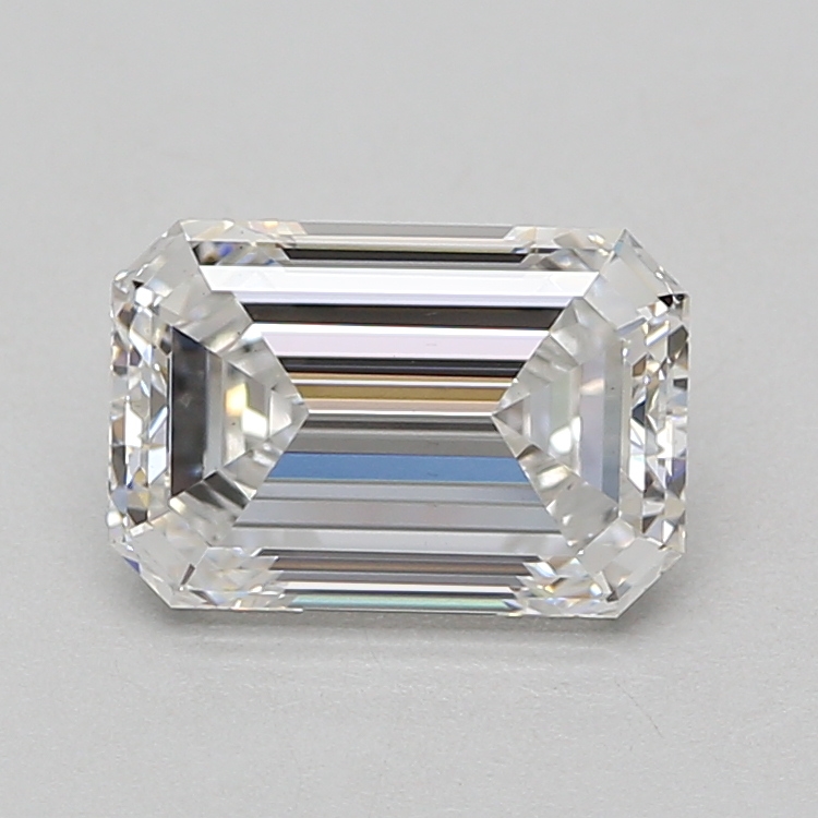 Lab Grown 2.59 Carat, D Colour, <br/>VS2 Clarity EMERALD Diamond