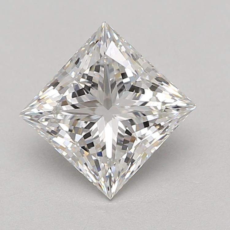 Lab Grown 2.59 Carat, E Colour, <br/>VS1 Clarity PRINCESS Diamond