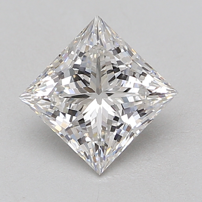 Lab Grown 2.09 Carat, E Colour, <br/>VS1 Clarity PRINCESS Diamond
