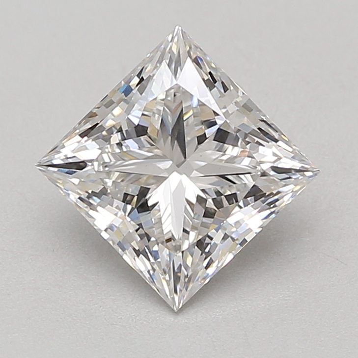 Lab Grown 2.71 Carat, E Colour, <br/>VS1 Clarity PRINCESS Diamond