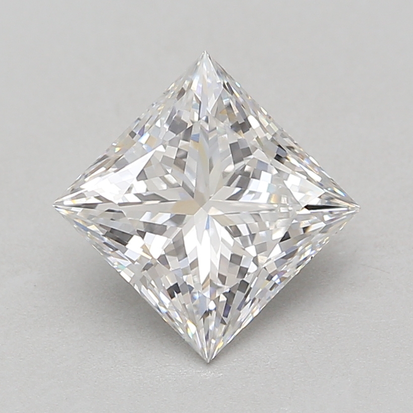 Lab Grown 3.07 Carat, E Colour, <br/>VS1 Clarity PRINCESS Diamond