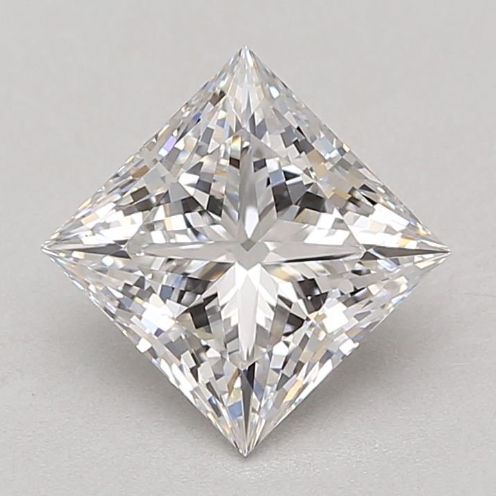 Lab Grown 2.73 Carat, E Colour, <br/>VS1 Clarity PRINCESS Diamond