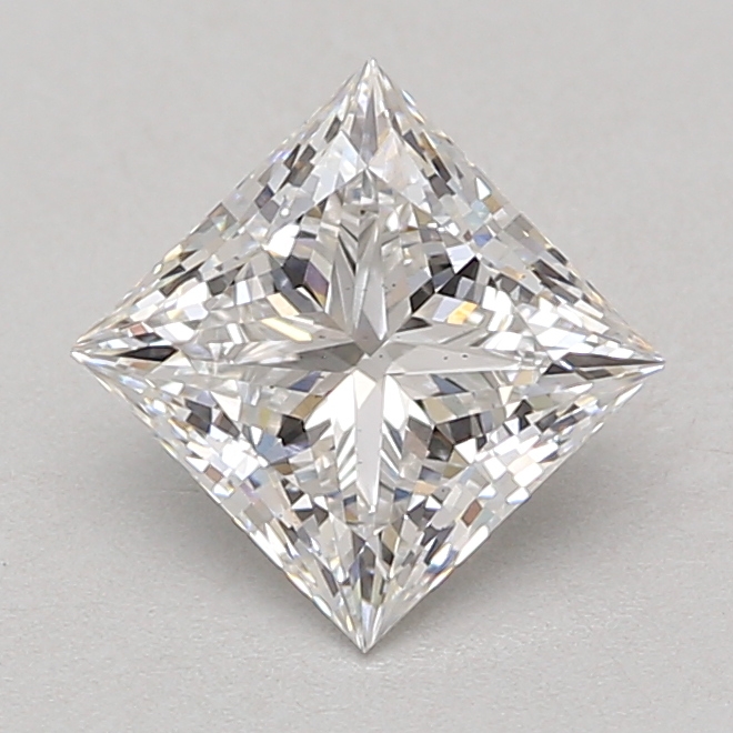 Lab Grown 2.03 Carat, E Colour, <br/>VS2 Clarity PRINCESS Diamond