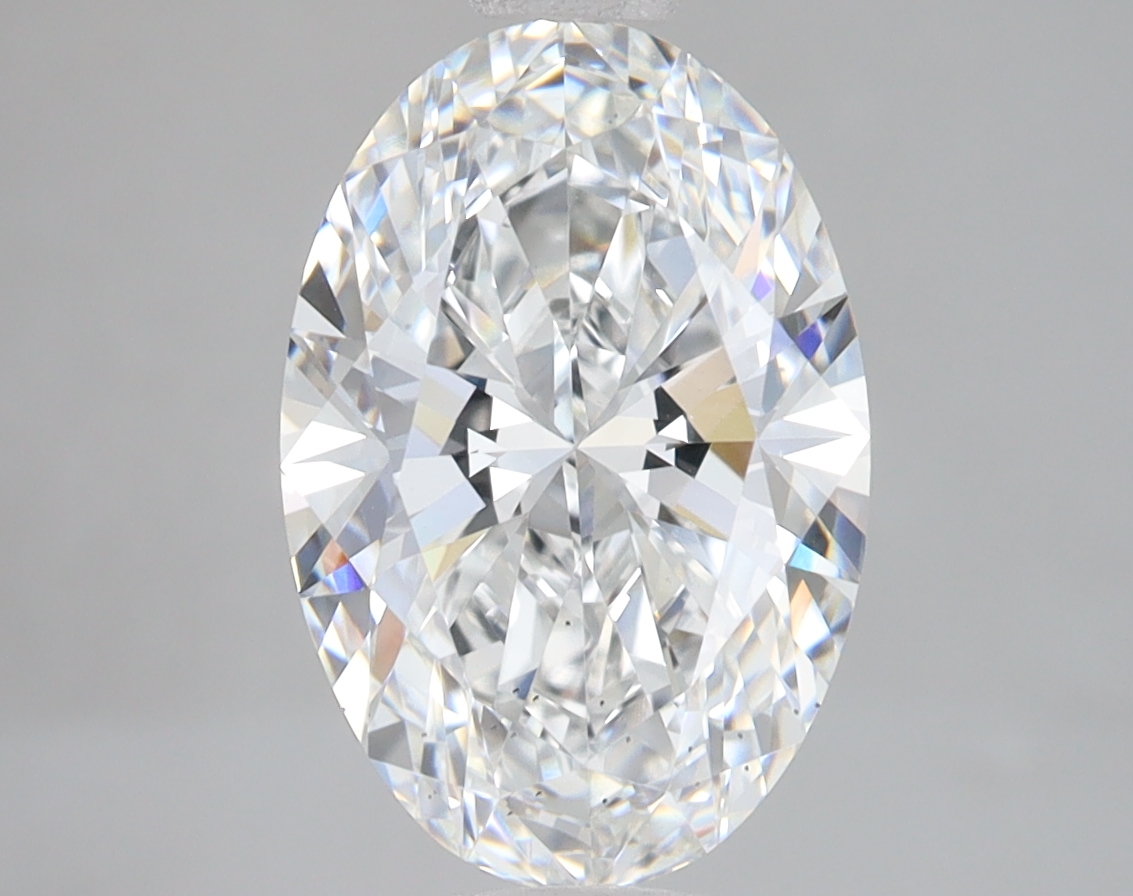 Lab Grown 3.03 Carat, E Colour, <br/>VS2 Clarity OVAL Diamond
