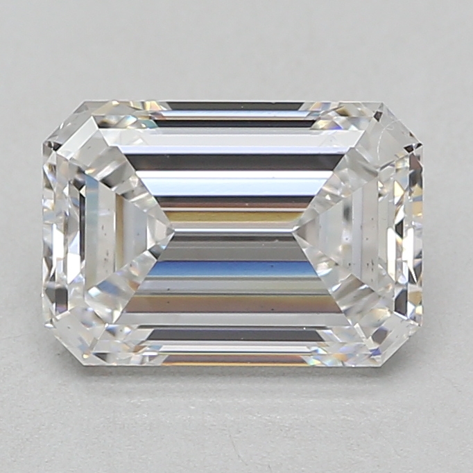 Lab Grown 3.06 Carat, D Colour, <br/>VS2 Clarity EMERALD Diamond