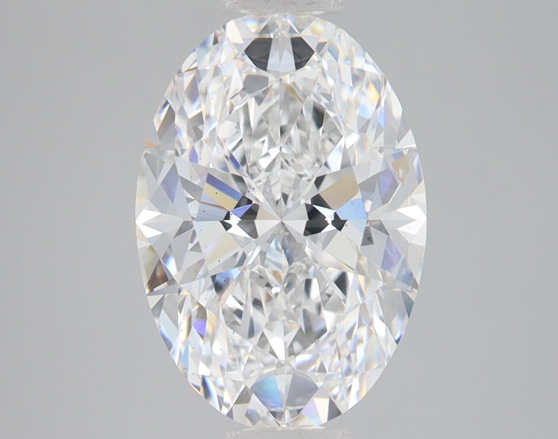 Lab Grown 3.05 Carat, E Colour, <br/>VS2 Clarity OVAL Diamond