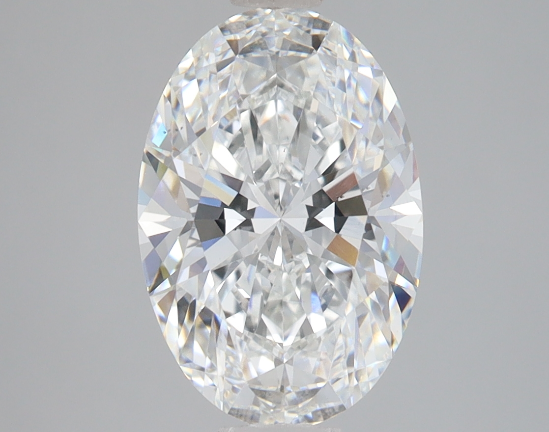 Lab Grown 3.02 Carat, E Colour, <br/>VS2 Clarity OVAL Diamond