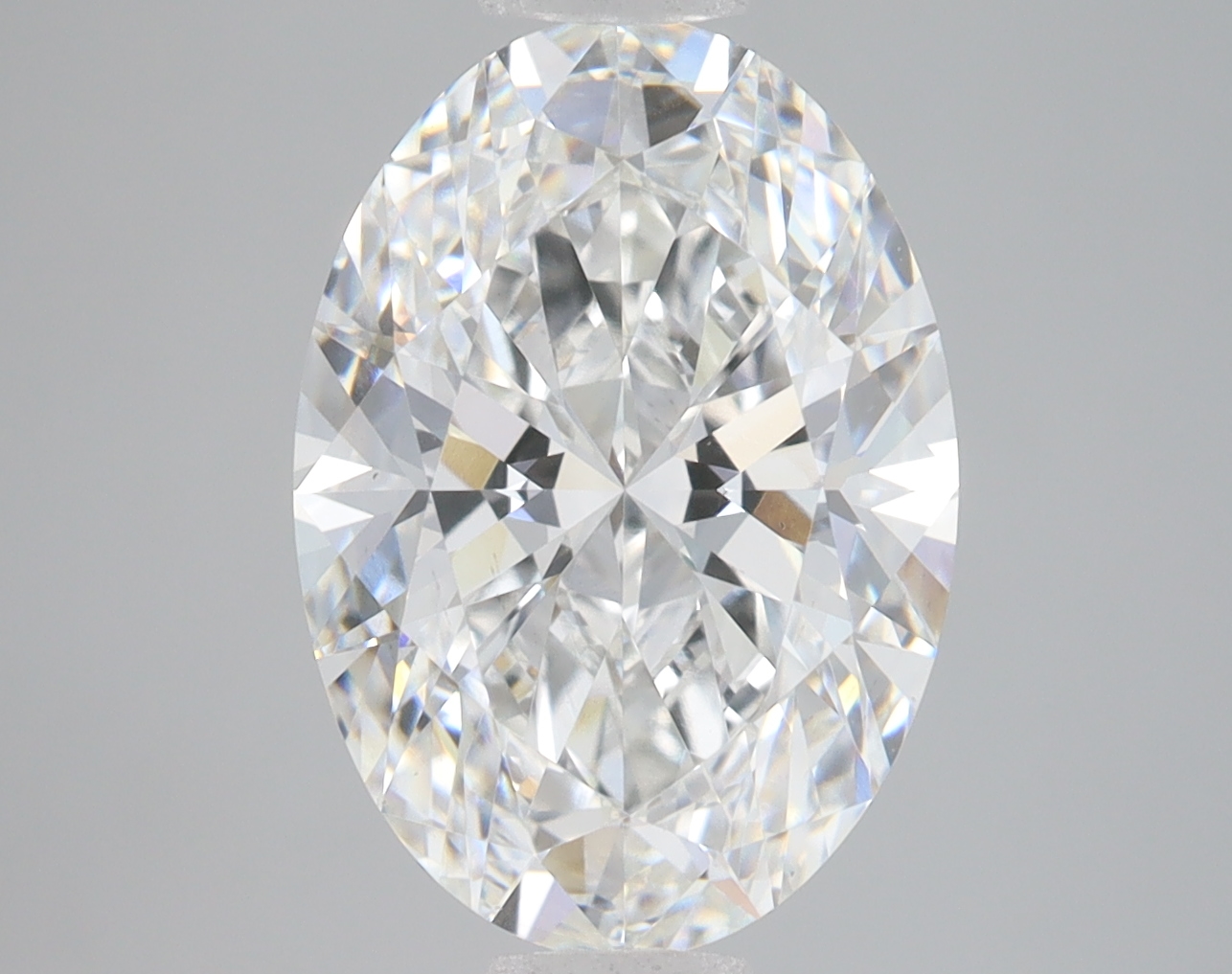 Lab Grown 4.05 Carat, E Colour, <br/>VS2 Clarity OVAL Diamond