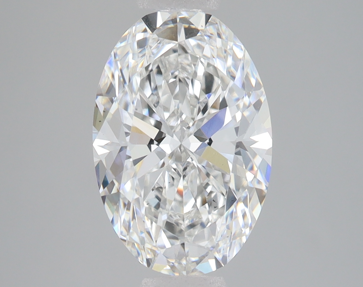 Lab Grown 3.06 Carat, E Colour, <br/>VS2 Clarity OVAL Diamond