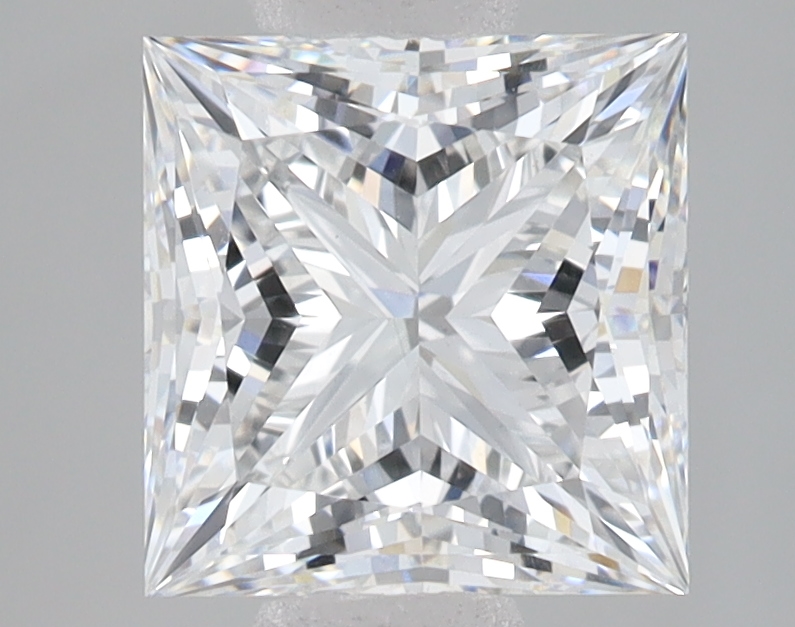 Lab Grown 2.72 Carat, E Colour, <br/>VS1 Clarity PRINCESS Diamond