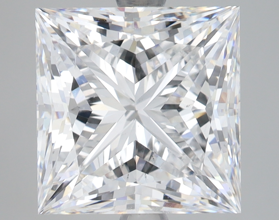 Lab Grown 5.38 Carat, D Colour, <br/>VS2 Clarity PRINCESS Diamond