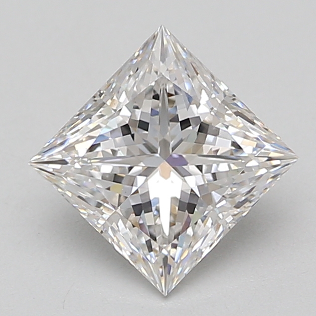 Lab Grown 2.09 Carat, E Colour, <br/>VS1 Clarity PRINCESS Diamond