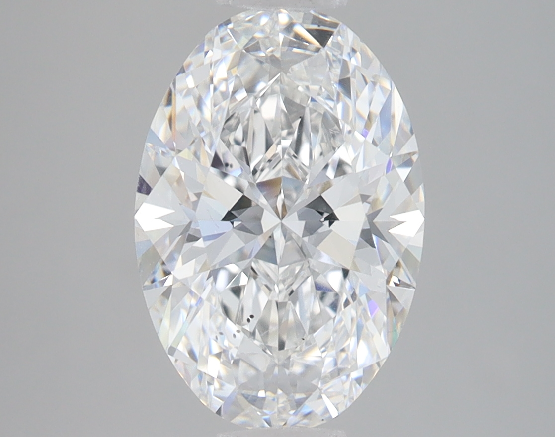 Lab Grown 2.95 Carat, E Colour, <br/>VS2 Clarity OVAL Diamond