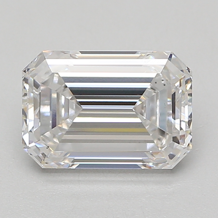 Lab Grown 3.05 Carat, D Colour, <br/>VS2 Clarity EMERALD Diamond