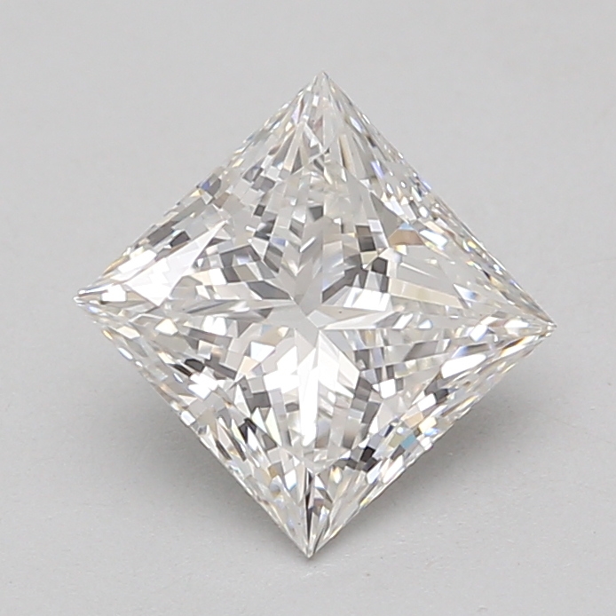 Lab Grown 2.08 Carat, E Colour, <br/>VS1 Clarity PRINCESS Diamond