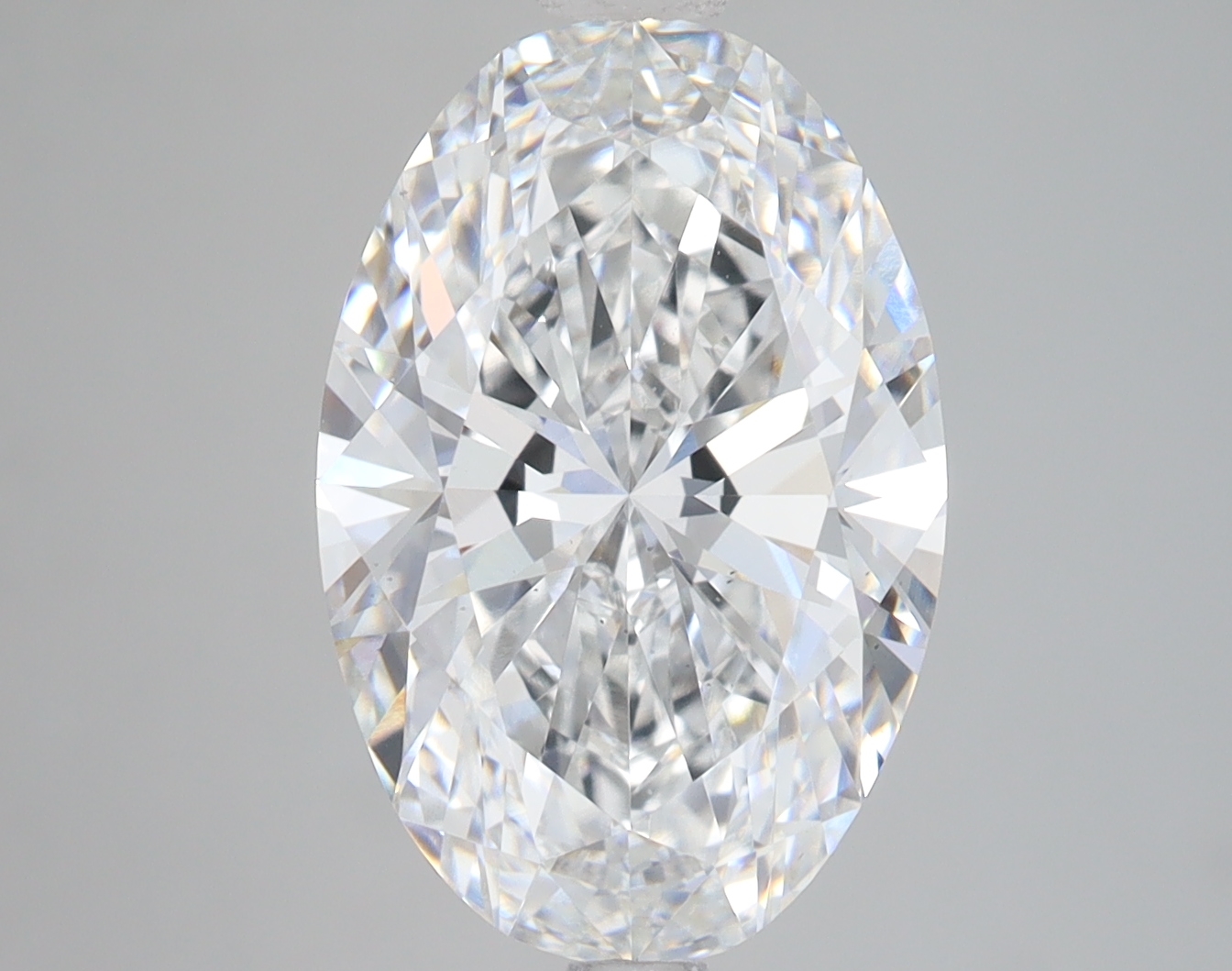 Lab Grown 5.01 Carat, E Colour, <br/>VS2 Clarity OVAL Diamond