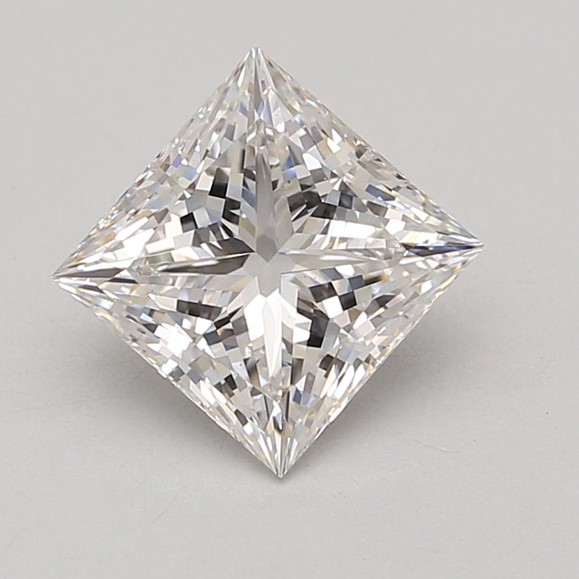 Lab Grown 3.06 Carat, E Colour, <br/>VS1 Clarity PRINCESS Diamond