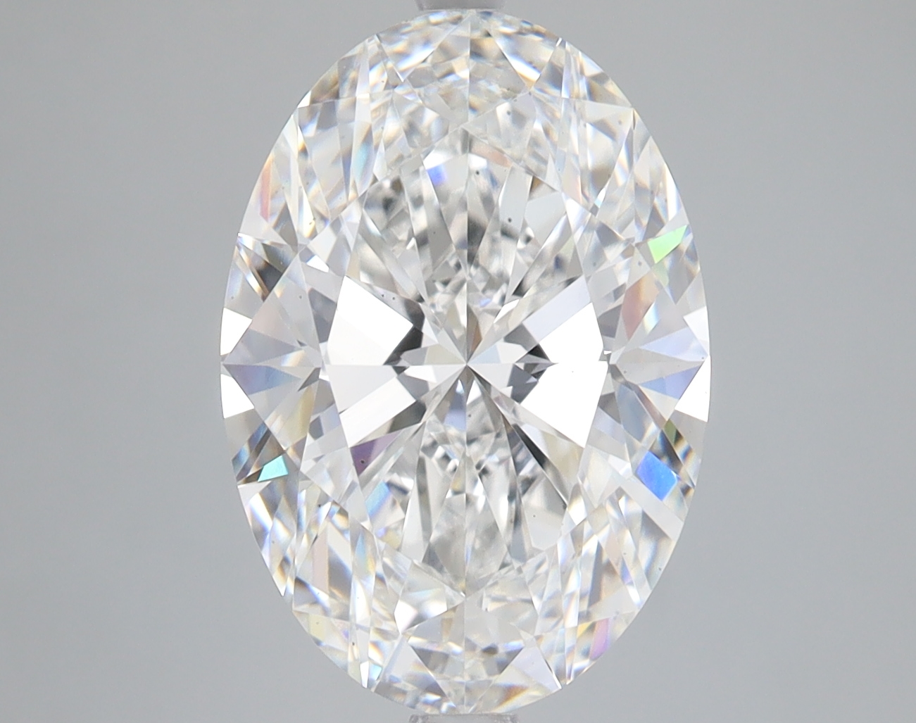 Lab Grown 5.03 Carat, E Colour, <br/>VS2 Clarity OVAL Diamond