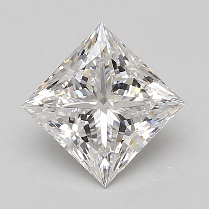 Lab Grown 2.06 Carat, E Colour, <br/>VS2 Clarity PRINCESS Diamond